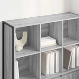 Ormarić za knjige 2 pcs Siva Sonoma 99,5 x 30 x 108 cm | Eponuda.com