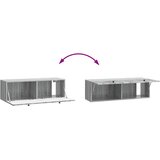 TV ormar za zid Siva sonoma 98 x 31 x 30 cm Konstruirano drvo | shoptok.hr