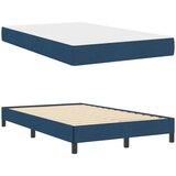 Krevet s opruga kutije s madracem Plava 120 x 200 cm tkanina | shoptok.hr