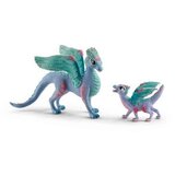 Schleich djelovanja Schleich Flower dragon with its little one | shoptok.hr