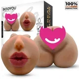 LikeTrue Sela Super Realistic Vagina & Mouth 635g Brown
