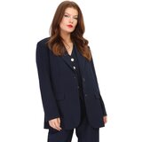 La Modeuse Jakne & Blazerji 68539_P159805 Modra Cene