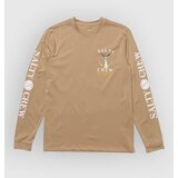 Salty Crew Tailed Rashguard Majica z dolgimi rokavi khaki Cene