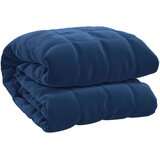  Obtežena odeja modra 200x200 cm 9 kg blago, (20823625) | Shoptok.si