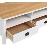 TV omarica Hill bela 158x40x47 cm trdna borovina, (20730505) | Shoptok.si