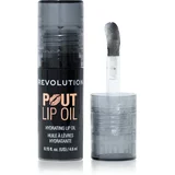 Pout Lip ulje za usne s hidratantnim učinkom nijansa Midnight Black 4.6 ml