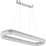 Globo 67387-40 - LED prigušiva luster na sajli LAUREL 40W/230V proziran+daljinski upravljač | Eponuda.com