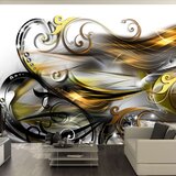  Samoljepljiva foto tapeta - Gold expression 343x245 Cijene