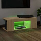 TV omarica z LED lučkami sonoma hrast 90x39x30 cm, (20733842) | Shoptok.si