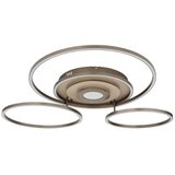 Globo 67824-60G - prigušiva LED stropna lampa MILES 60W/230V 80,8x99,2 cm mesing + daljinski upravljač u