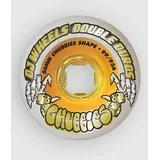 Team Double Duro Chubbies 99a/95a 56mm" Kolešcki white / gold