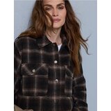 Sinsay Karirana košulja-jakna s udjelom viskoze | shoptok.hr