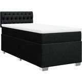  The Living Store Box spring postelja z vzmetnico črna 90x200 cm blago - Box Spring Postelja, (21496702) | Shoptok.si