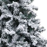 vidaXL Umestno božično drevo Zelena 120 cm PVC, jeklo in plastika | Shoptok.si