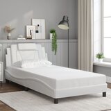  Okvir kreveta Viana s LED-om bez madraca bijeli 100 x 200 cm | Eponuda.ba