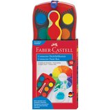  vodena fi 24mm 12 plus bijela tempera connector faber castell 125030 crvena kutija | shoptok.hr