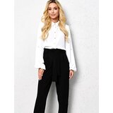 Lalous Ecru classic shirt fastened with press studs | Shoptok.si