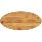 Stolna Mizna plošča 110x40x3,8 cm ovalna trden mangov les, (21410730) | Shoptok.si