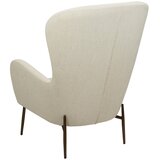 DAN-FORM Denmark Kremno bel fotelj iz tkanine bouclé Glam – | Shoptok.si