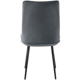 CARRYHOME stol, kovina, tekstil modra | Shoptok.si