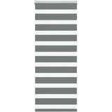 vidaXL Zebra senčilo temno sivo 55x100 cm tkanina širina 50,9 cm, (22046500) | Shoptok.si
