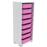 Hanah home višenamenska polica cara 8N white pink | ePonuda.com