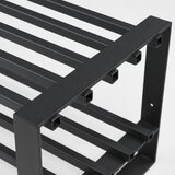 Spinder Design Črna kovinska omarica za čevlje Rumo – | Shoptok.si