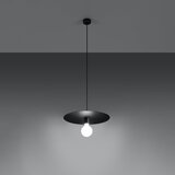 Nice Lamps Črna viseča svetilka ø 40 cm Livago – | Shoptok.si
