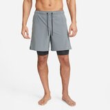 Nike Dri-FIT Unlimited 7in 2-in-1 Shorts, Smoke Grey - XL, (20530687) | Shoptok.si