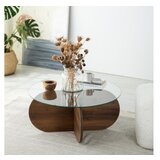 Hanah home bubble 2 - walnut walnut coffee table | ePonuda.com