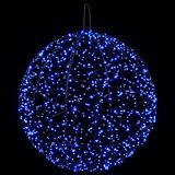  Božićni vrh svjetla 2 kom. 1900 LED lampica Plava Ø 60 x 63 cm | shoptok.hr