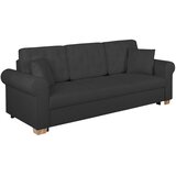 MID.YOU ZOFA S POSTELJNO FUNKCIJO, antracit tekstil | Shoptok.si
