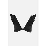 Trendyol Black Frill Detailed Bikini Top Cene