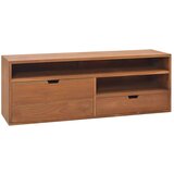 TV omarica 110x30x40 cm trdna tikovina, (20730161) | Shoptok.si