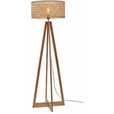 Good&Mojo Stoječa svetilka v naravni barvi z bambusovim senčnikom (višina 145 cm) Java –