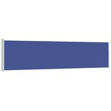  Uvlačiva bočna tenda za terasu 120 x 500 cm plava | shoptok.hr
