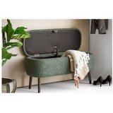 House Nordic Zelena klop iz tkanine bouclé Harlow – | Shoptok.si