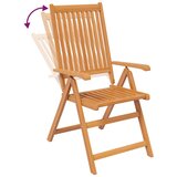  7-dijelni vrtni blagovaonski set od masivnog bagremovog drva 120-170 cm | shoptok.hr