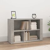  Komoda siva boja betona 80x30x54 cm od konstruiranog drva | shoptok.hr