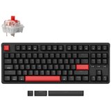 KEYCHRON C3 Pro QMK/VIA Ožičeni Mehanska Tipkovnica Rdeča LED / Mechanical Red Switch / C3P-A1, (22104487) Cene