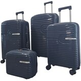 Prolinetech Premium set putničkih kofera 4/1 Misty Blue Slike