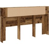  Uzglavlje s ormarićem boja taro drvo 180x18,5x102,5 cm drveni | shoptok.hr