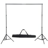 vidaXL Pozadinski sustav s potporom 300 x 300 cm zeleni | shoptok.hr