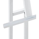  Stalci za sajmove 2 pcs Bijeli 26,5 x 26,5 x 150 cm Čelik | shoptok.hr