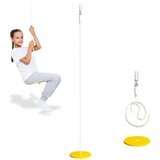 Monkey Gym Gugalnica krožnik lesena - rumena, (5000077241) | Shoptok.si