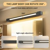  Brilagi - LED osvetljenje za kupatilo i ogledalo AQUA LINE LED/18W/230V 60 cm IP44 antracit | Eponuda.com