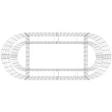  Gabionska povišena gredica od pocinčanog željeza 120x50x50 cm | Eponuda.com