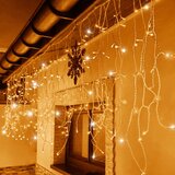 springos Zavesa s Kapljicama, 300 LED, 12m, Topla Bijela | shoptok.hr