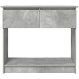  Konzolni stol s ladicama beton sivi 85,5x38,5x74,5 cm | shoptok.hr