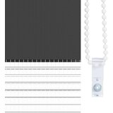 vidaXL idaXL Zebra senčilo črna 70x200 cm tkanina širina 65,9 cm poliester | Shoptok.si